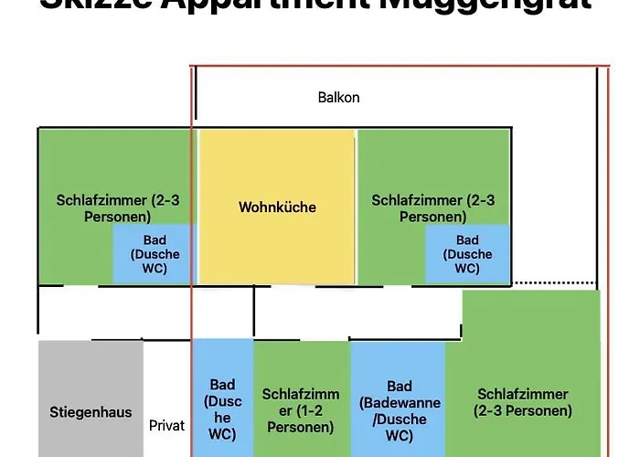 Apartment Muggengrat *